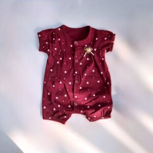 رامپر دخترانه قلب