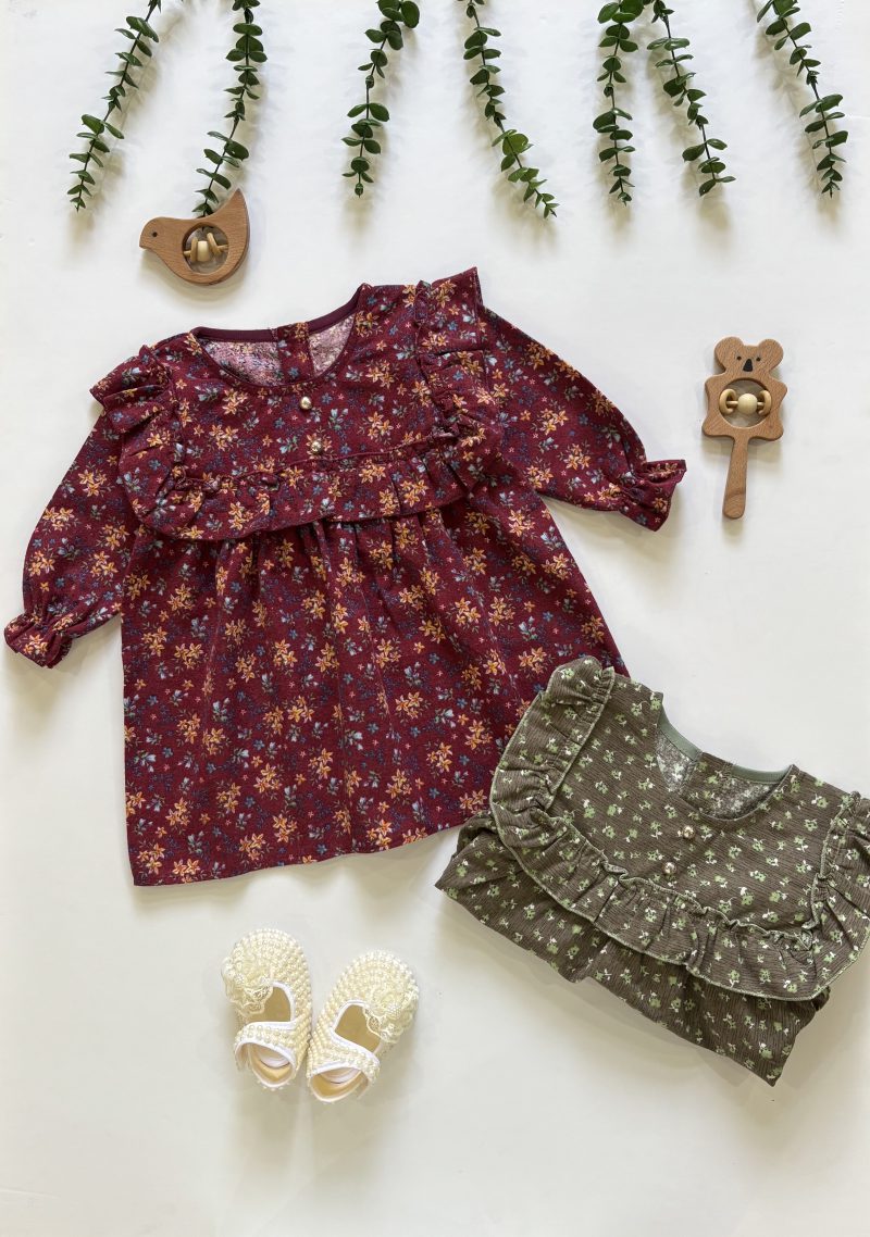 پیراهن یلدایی دخترانه